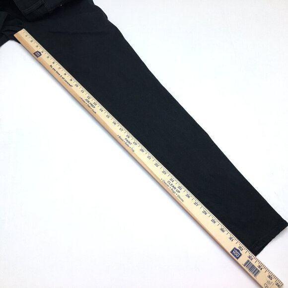 Madewell Women's Black Jeans 9" Mid Rise Skinny size 29T length 33" - Picture 6 of 9